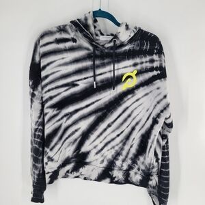 Peloton Tie Dye Cropped Hoodie Women’s Size L Bike‎